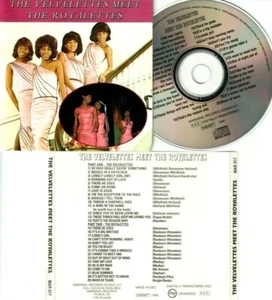 THE VELVELETTES MEET THE ROYALETTES (1995, CD) LIKE NEW - Picture 1 of 1