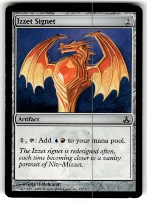 Izzet Signet Guildpact Regular MTG LP - Image 1 of 2