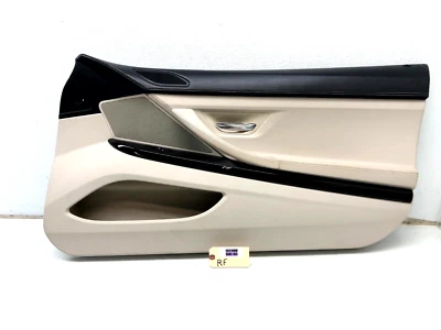 2012-2018 BMW 650i F12 КАБРИОЛЕТ ПРАВЫЙ ПРОХОД ПЕРЕДНЯЯ ВНУТРЕННЯЯ ДВЕРНАЯ ПАНЕЛЬ OEM. - Изображение 1 из 4