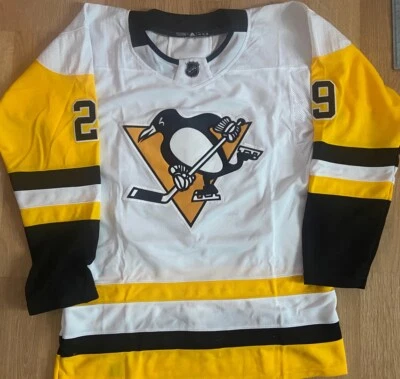 Marc Andre Fleury Pittsburgh Penguins Hockey Jersey Mens 3XL XXXL Size 60 - Image 1 of 2