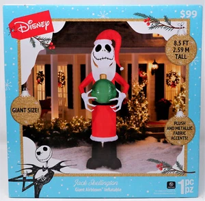 DISNEY GEMMY 114108 JACK SKELLINGTON GIANT SIZE CHRISTMAS INFLATABLE 8.5' - NEW! - Bild 1 von 3
