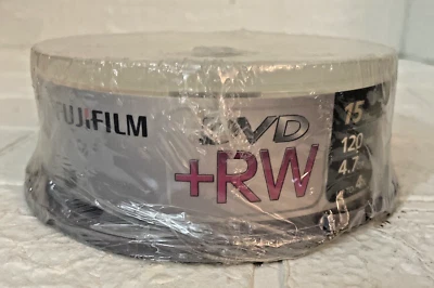 Fujifilm DVD-RW 4.7GB 15 Discs New & Sealed - Image 1 of 4
