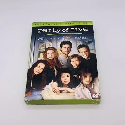 Party of Five The Compete Third Season DVD, 2008 5-Disc Set Sony Pictures - Used - Image 1 of 4