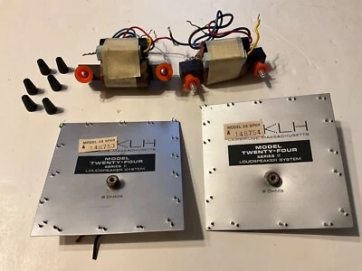 KLH Modelo Veinticuatro Crossovers con Placa de Entrada de Altavoz Trasero JUEGO DE DOS Foto 1 de 4