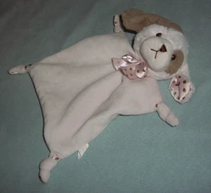Bearington Baby PUPPY DOG LOVEY Plush Soft Security Blanket - Picture 1 of 4