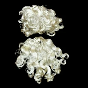 Santa Claus Wig Beard Santas Best Christmas Korea Synthetic Costume Set Vintage - Picture 1 of 9