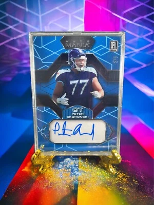 2023 Wild Card Peter Skoronski Auto 2/5 Tennessee Titans - Image 1 of 3
