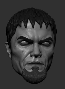 Michael Shannon General Zod Flash 2023 custom head 4" 6" 7" 12" action figures - Picture 1 of 2