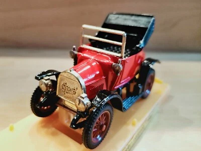 РЕДКИЙ винтажный игрушечный автомобиль Ziss Euro-Modell 1909 Opel Torpedo 43 с чехлом Германия No2 - Изображение 1 из 4
