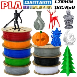 GIANTARM 1KG/Rollen Normal PLA Filament 1.75mm Mehrere Farben für FDM 3D Drucker - Afbeelding 1 van 132