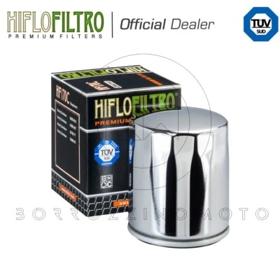 FILTRO OLIO CROMATO HIFLO HF170C HARLEY DAVIDSON FLSTS HERITAGE SPRINGER 98-99 Foto 1 de 2