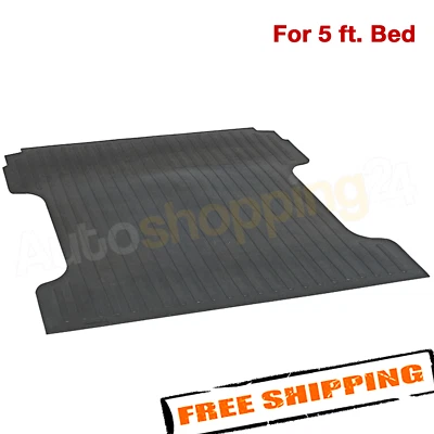 Dee Zee DZ86963 Black Rubber Truck Bed Mat for 2005-2022 Toyota Tacoma Foto 1 de 4
