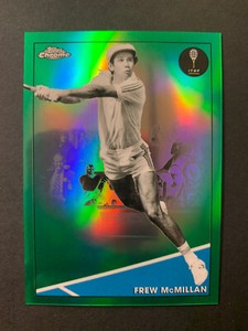 Frew McMillan 2021 Topps Chrome Green Refractor /75 #84
