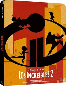 736/Los Increibles 2/The Incredibles 2 Steelbook Blu-Ray Precintado España - Imagen 1 de 2