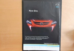 Original MAZDA 3 MPS magazine advert frame-ready wall-art flat-pack - Bild 1 von 1