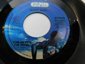 Quiet Riot – Cum On Feel The Noize 1983 7" Single ZS4 04005 80s Metal - Picture 1 of 4