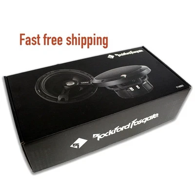 Rockford Fosgate T1650 6.5” 2-Way Power Series Coaxial Speakers 75W RMS 4-Ohm - Image 1 of 4