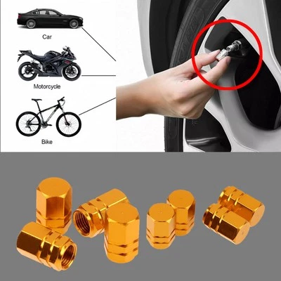 8pcs Car Tire Tyre Wheel Air Port Dust Cover Ventil Rim Valve Stem Caps - Image 1 of 4