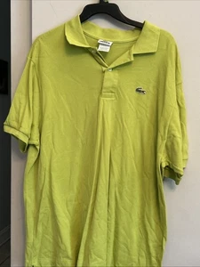 Herren hellgrünes Kurzarm Poloshirt Lacoste Gr. L - Bild 1 von 4