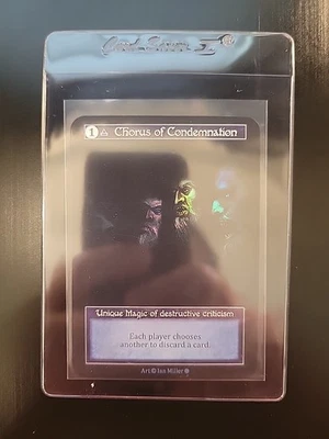 Chorus Of Condemnation Sorcery Contested Realm Gothic Unique Foil - Image 1 of 2