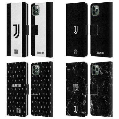CUSTOM JUVENTUS FC GRAPHICS LEATHER BOOK WALLET CASE FOR APPLE iPHONE PHONES - Image 1 of 4