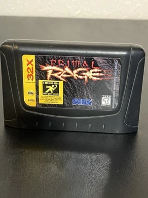 Primal Rage Sega Genesis 32X Game Vgc - Image 1 of 4