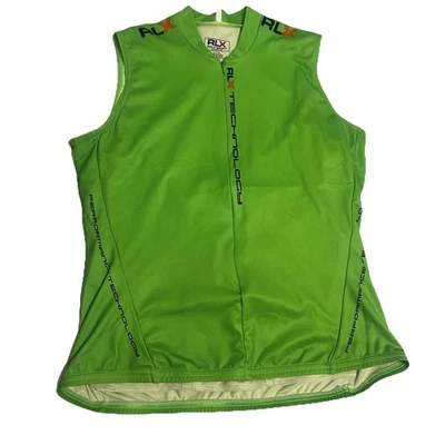 Camisa polo deportiva para mujer RLX extra grande tecnología de rendimiento de ciclismo Foto 1 de 4