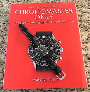 1960s Croton Nivada Grenchen Chronomaster Aviator Sea Diver Chronograph - Picture 1 of 7