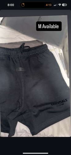 FEAR OF GOD ESSENTIALS Pantaloncini unisex Essentials paura di Dio elasticizzati limousine