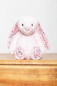Jellycat Medium Bashful Pink Cherry Blossom Bunny (nuevo con etiquetas - etiquetado) - Imagen 1 de 7