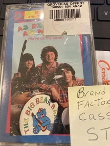 DAVID GROVER - AS DIFFERENT AS WE ARE (WE'RE ALL THE SAME) NEW Cassette - Picture 1 of 2