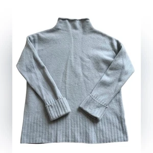 Madewell (re)sourced cashmere mock neck pullover sweater women’s XS oversized - Picture 1 of 6