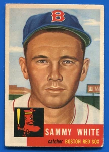 1953 TOPPS #139 SAMMY WHITE Boston Red Sox VG-EX No Creases - Picture 1 of 2