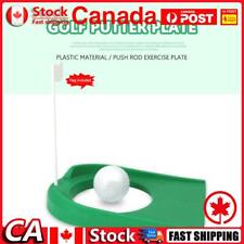 Useful Golf Putting Cup Putter Green Practice Aid with Hole Flag for Kids Adults