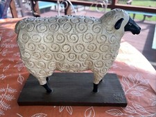 David Harden Folk Art Lamb 10” 4”