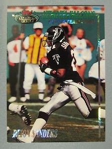 *Selten* 1993 Stadium Club Super Teams #14 Falcons / Deion Sanders - Bild 1 von 2