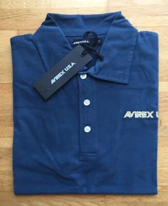 Avirex Polo Camiseta Blunotte Talla M Nuevo - Imagen 1 de 8