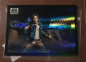 2022 Star Wars Galaxy Han Solo “Solo Investigates” #19 Prism Refactor 23/75 - Picture 1 of 2