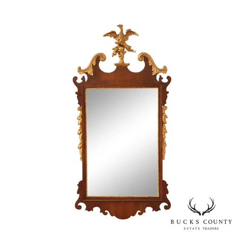 Friedman Brothers Federal Style Mahogany 'Armbruster' Wall Mirror Cover