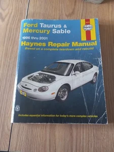 Ford Taurus Mercury Sable 1996 thru 2001 Haynes Repair Manual 36075 - Picture 1 of 3