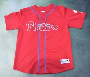 Camiseta deportiva Majestic MLB Philadelphia Phillies Roy Halladay #34 talla juvenil L 14-16. - Imagen 1 de 5