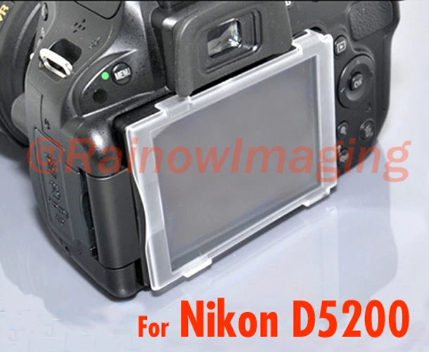 JJC Hard LCD Screen Cover Protector for Nikon D5200 DSLR US Shipping - Image 1 of 1