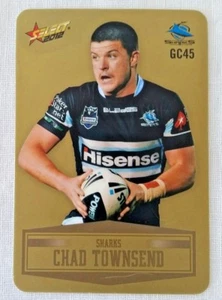2012 NRL Select Champions GC45 Cronulla Sutherland Sharks - Chad Townsend - Foto 1 di 2
