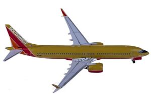 1:400 Aeroclassics SOUTHWEST BOEING 737 MAX 8 Passenger Airplane Diecast Model