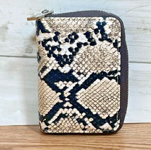 Credit Card Wallet, Zipper Card Cases Holder for Men & Women, RFID Blocking - Picture 1 of 7