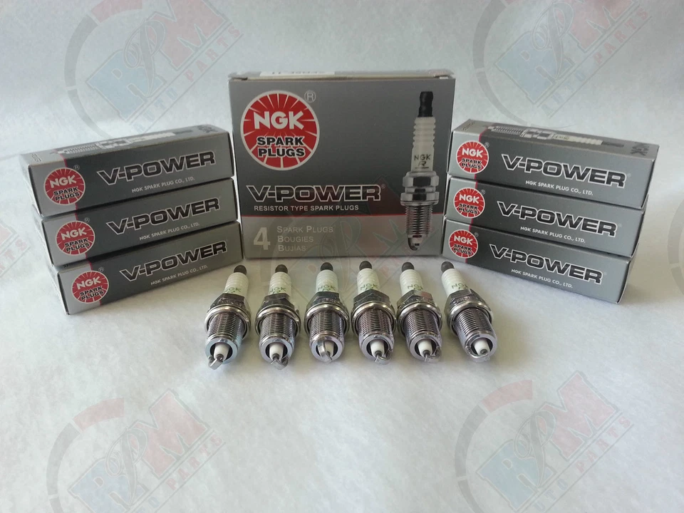 6 nuevas bujías de cobre NGK V-Power TR551 #2683 hechas en Japón  Foto 1 de 1