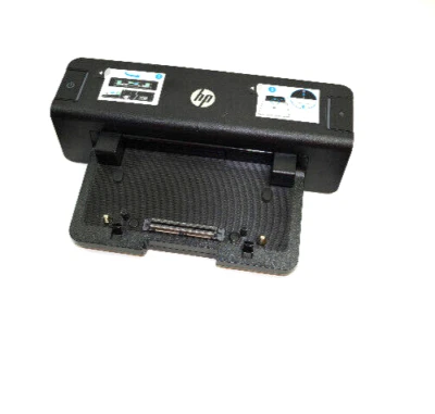 HP HSTNN-I11X Advanced Docking Station DisplayPort USB VGA DVI, OHNE Netzteil - Bild 1 von 3