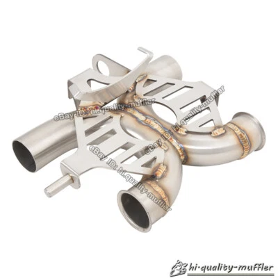 For Triumph Street Twin Bonneville Thruxton Motorcycle X-Pipe Exhaust Link Tube - Image 1 of 4