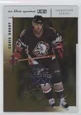 2003-04 In the Game-Used Signature Series Gold Spring Expo /10 Chris Drury #11