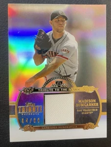 2013 Topps Tribute to the Stars Relic Seppia /99 Madison Bumgarner #TTSR-MB - Foto 1 di 3